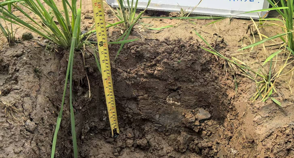 开启农业出产切合性评价，我司首家进行耕地质量验收“侵入体”检测